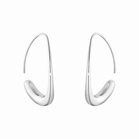 Silver Offspring Hoop Earrings