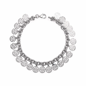 Silver Shou Charm Bracelet