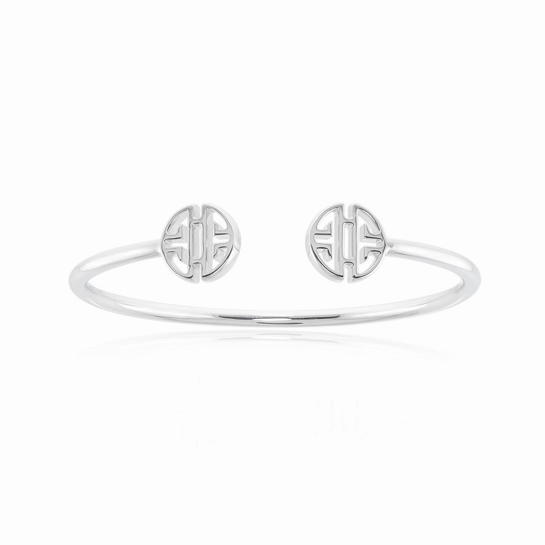 Silver Shou Wire Cuff