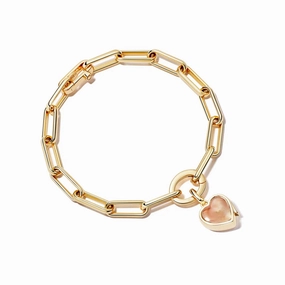 Single Heart Locket Bracelet
