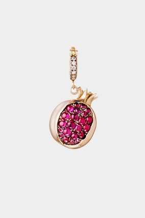 Small Pomegranate, Ruby & Diamonds