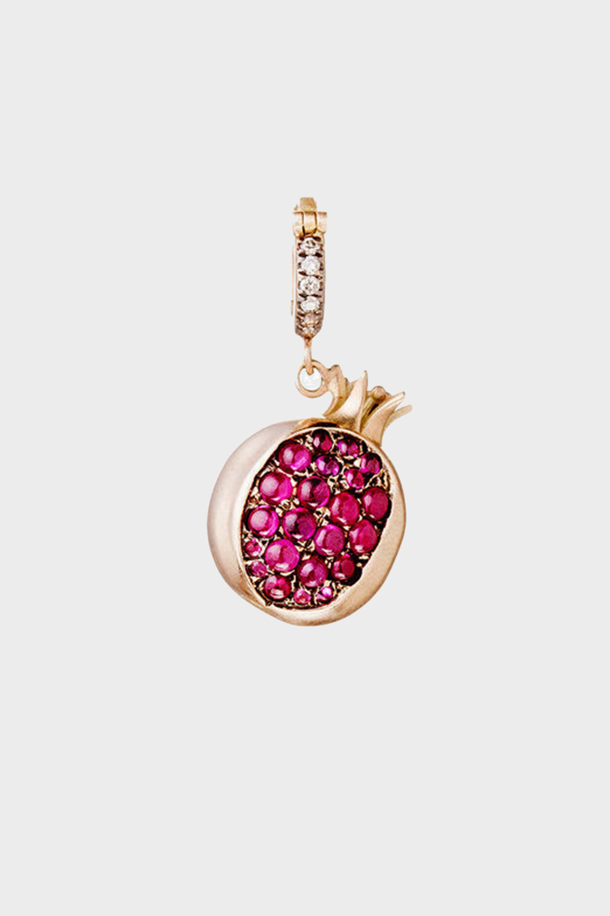 Small Pomegranate, Ruby & Diamonds
