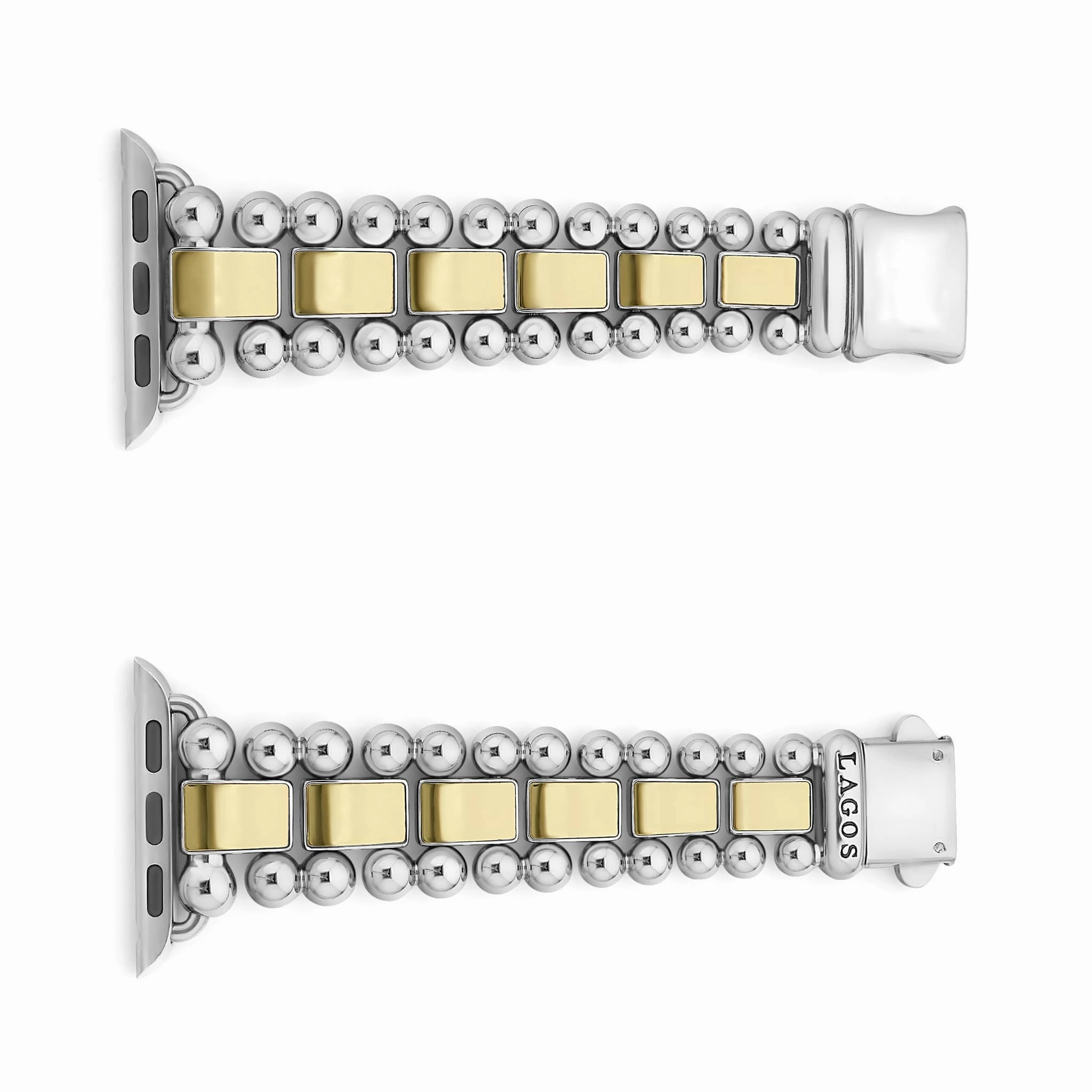 Smart Caviar 18K Gold and Stainless Steel Watch Bracelet-38-45mm