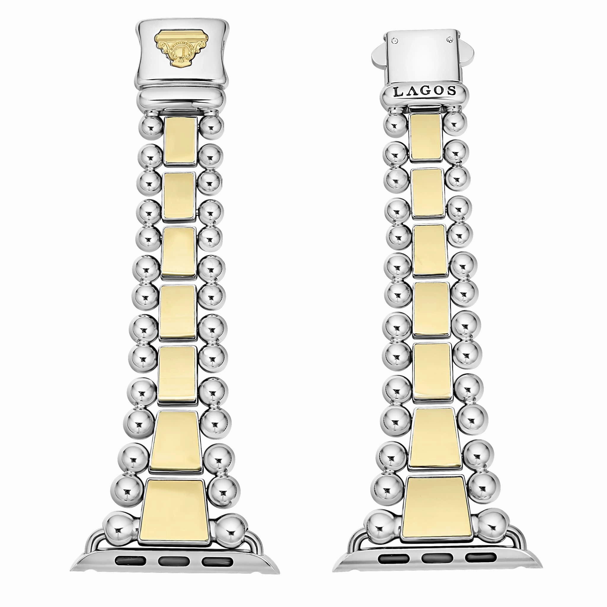 Smart Caviar 18K Gold and Stainless Steel Watch Bracelet-42-49mm
