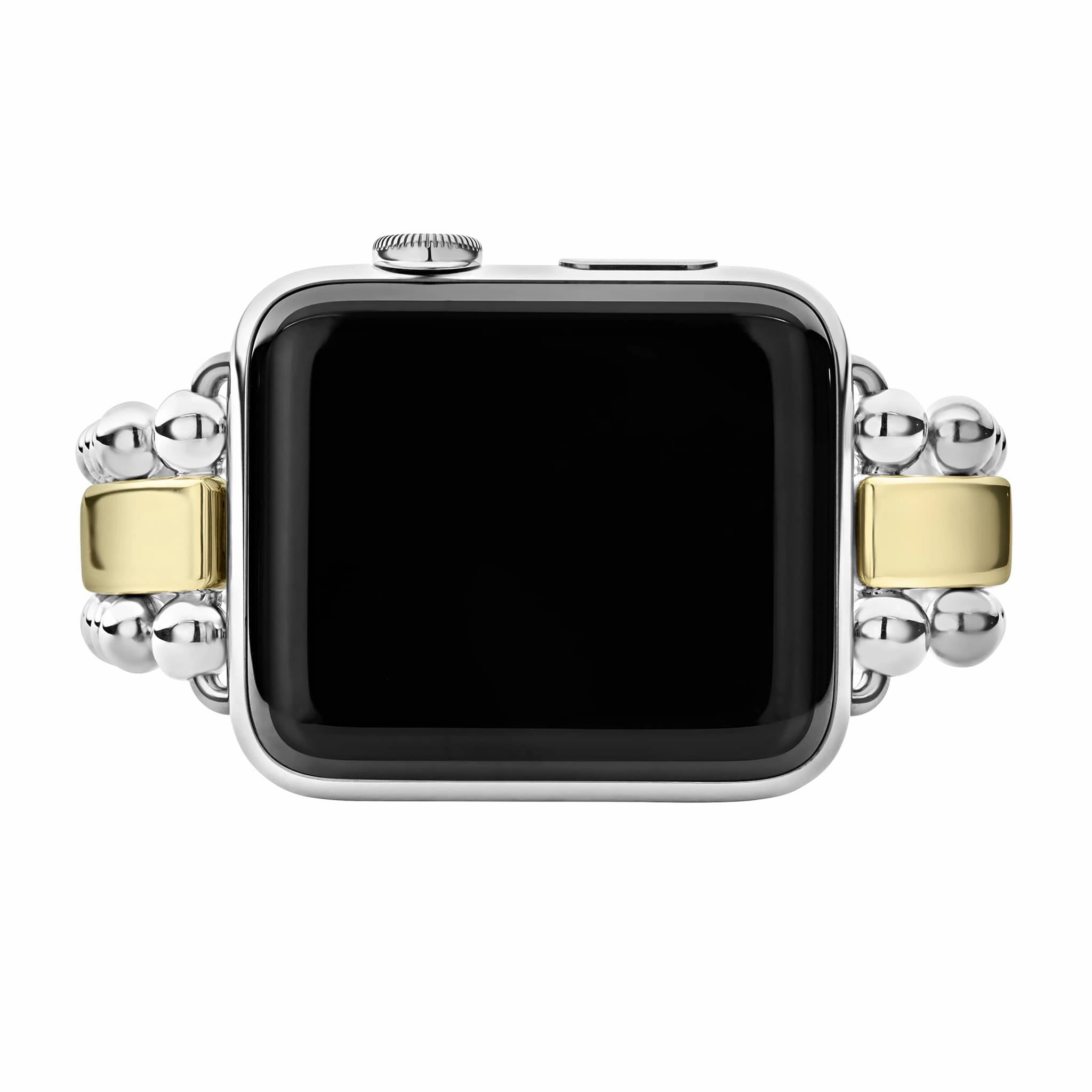 Smart Caviar 18K Gold and Sterling Silver Watch Bracelet-38-45mm