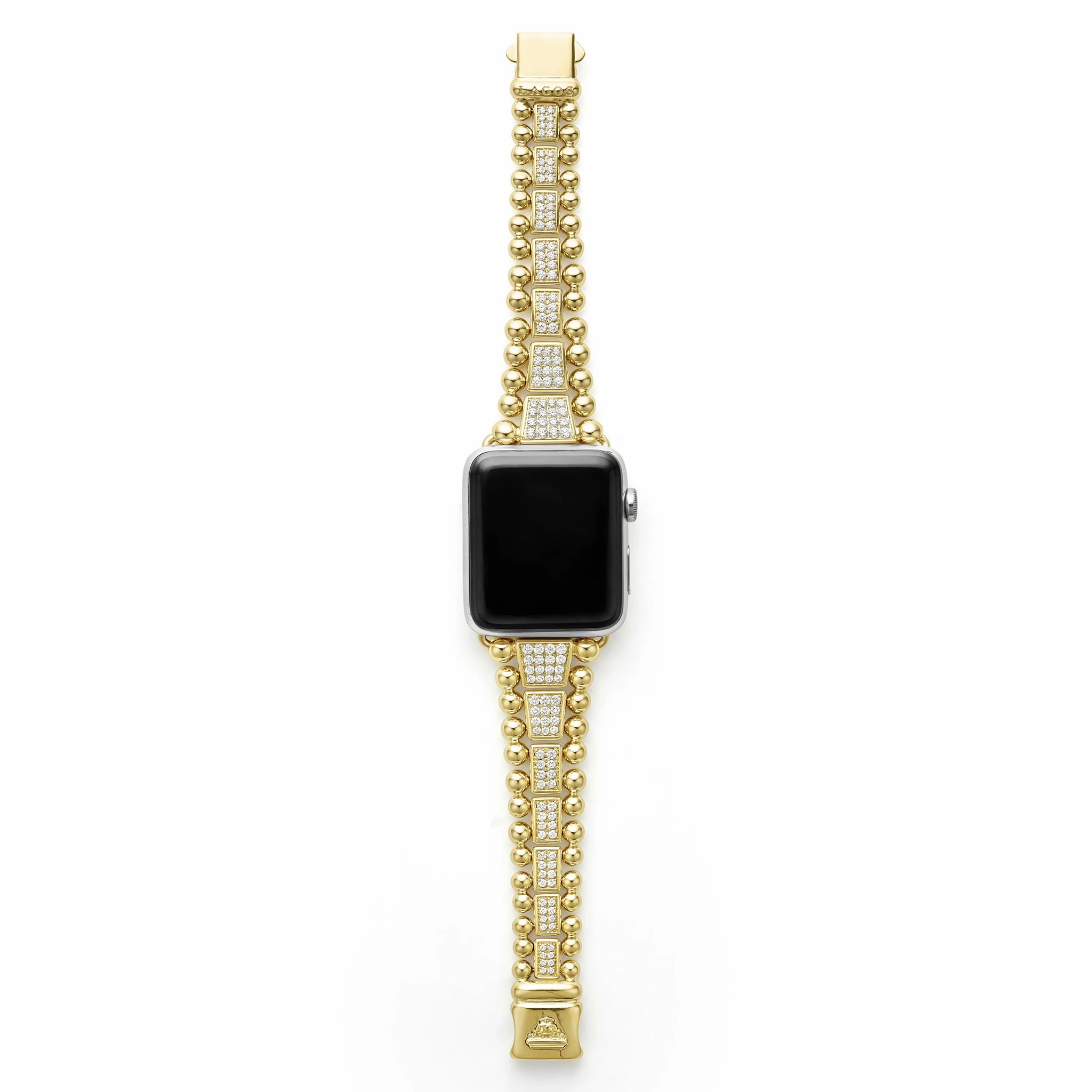 Smart Caviar 18K Gold Full Diamond Watch Bracelet-42-49mm