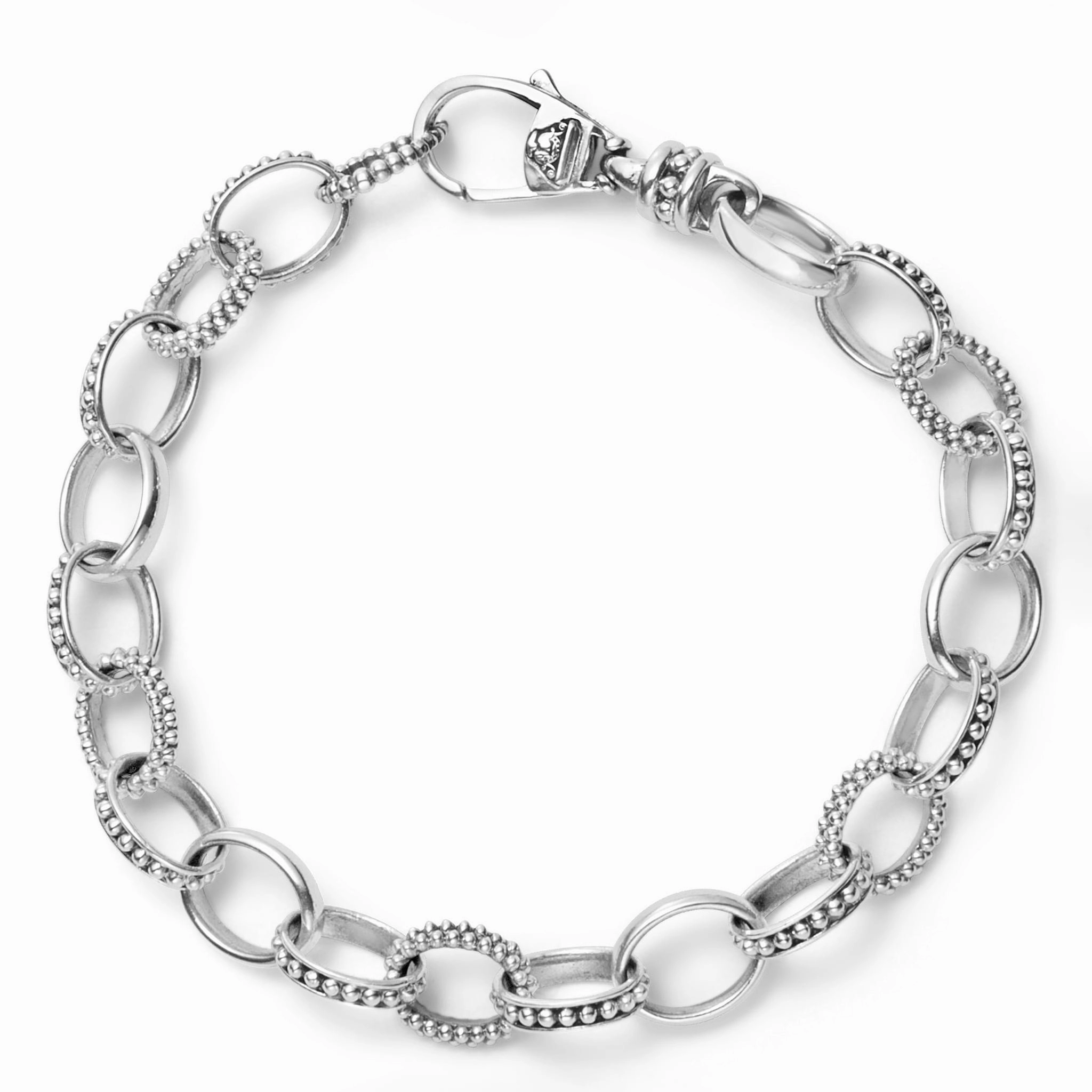 Smart Caviar Sterling Silver Bracelet Gift Set
