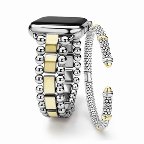 Smart Caviar Two-Tone Smart Bracelet Gift Set