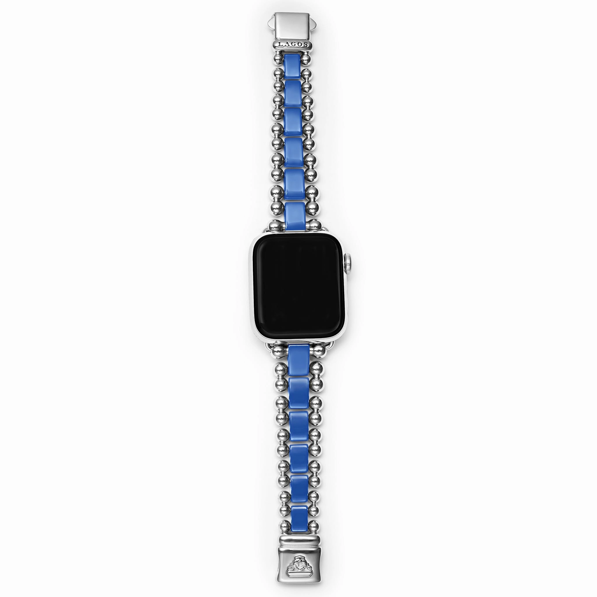 Smart Caviar Ultramarine Ceramic and Stainless Steel Watch Bracelet-38-45mm
