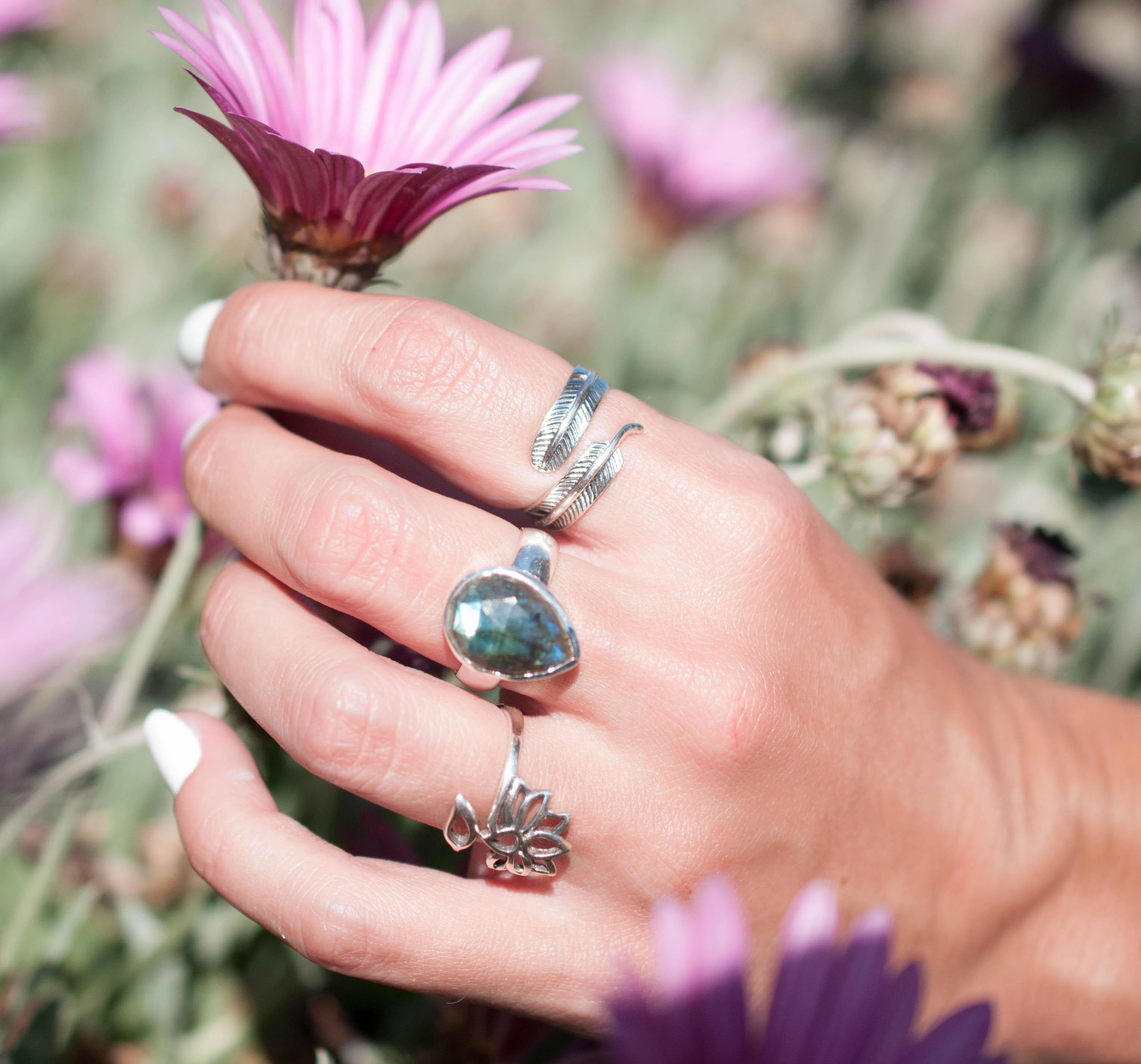 Soledad Ring~ Sterling Silver 925~ SMR044