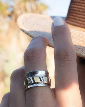 Spinner Ring~ Sterling Silver 925 ~MS006