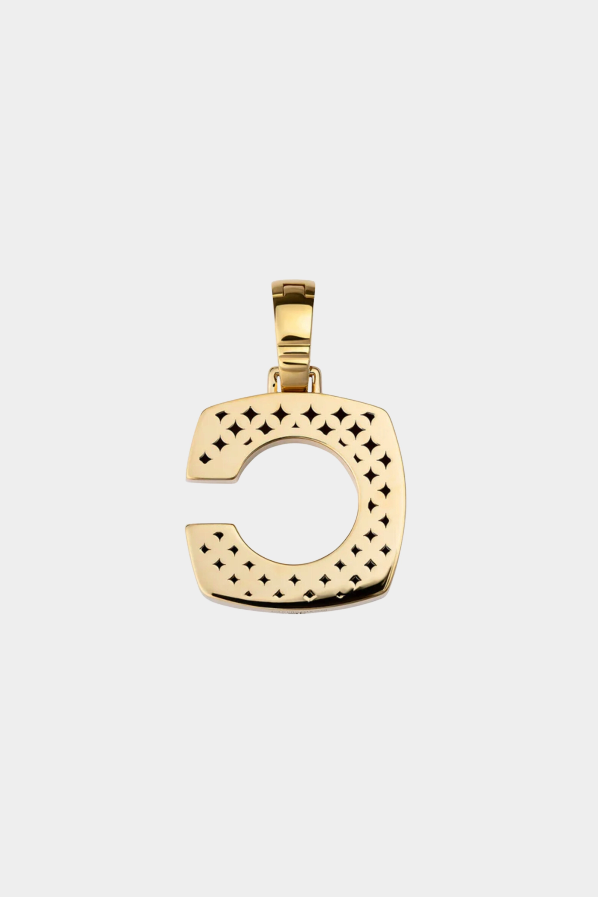 Splendente C Pendant, Yellow Gold