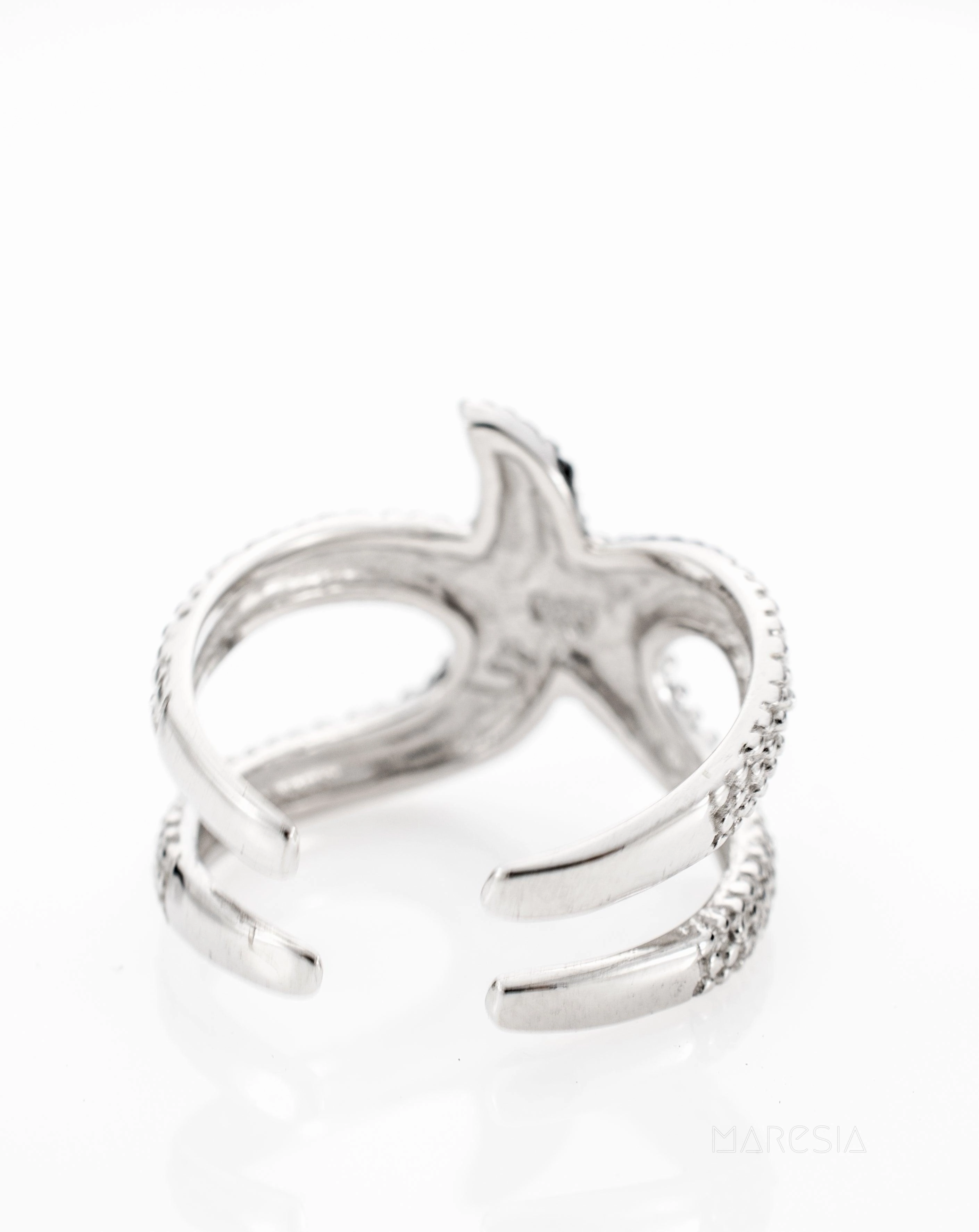 Star Fish Ring~ Sterling Silver 925~ SMR027