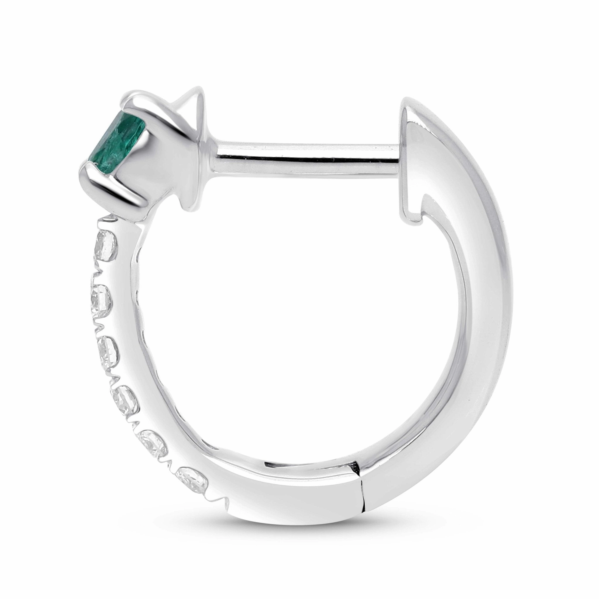 Stile Hoop Earrings - WG