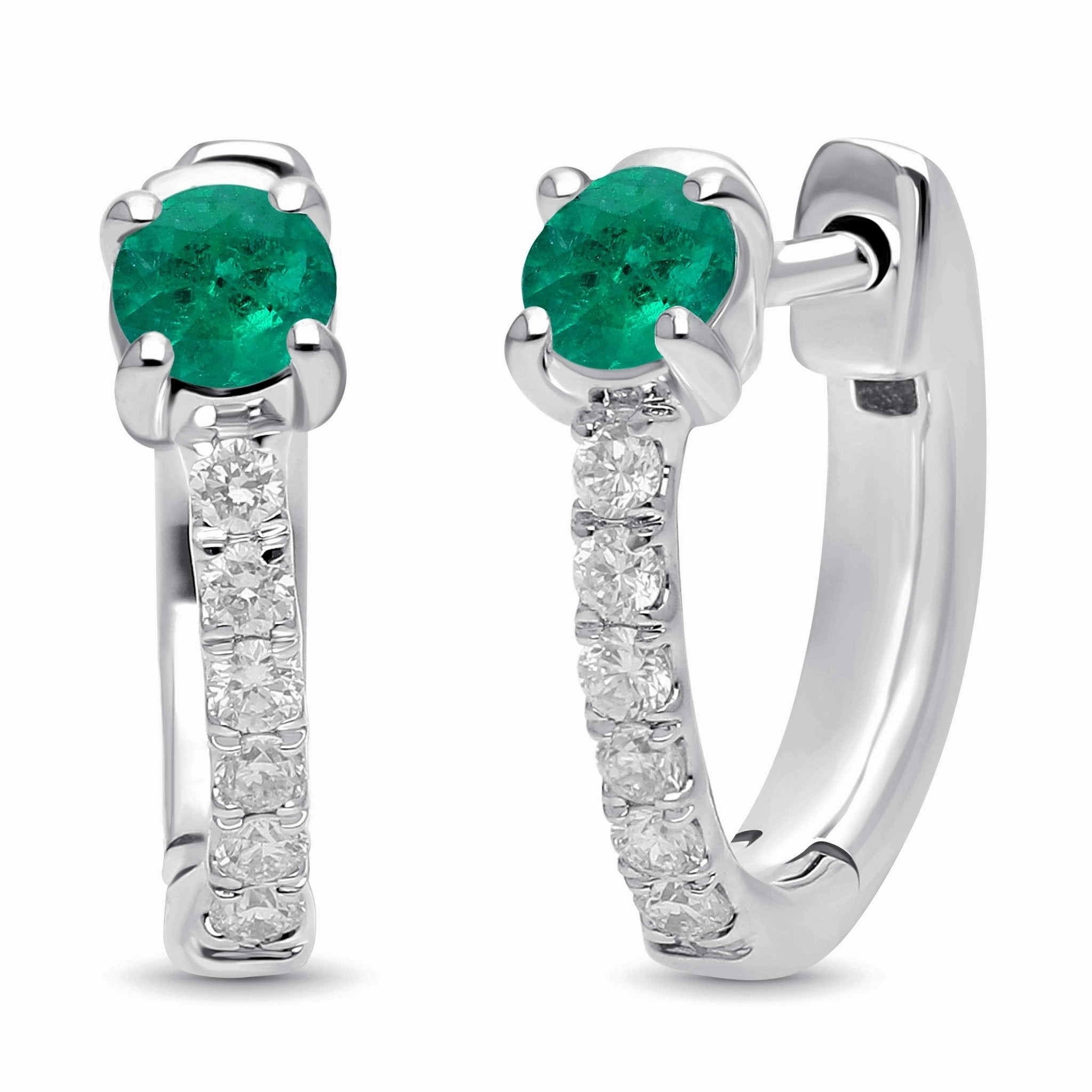 Stile Hoop Earrings - YG
