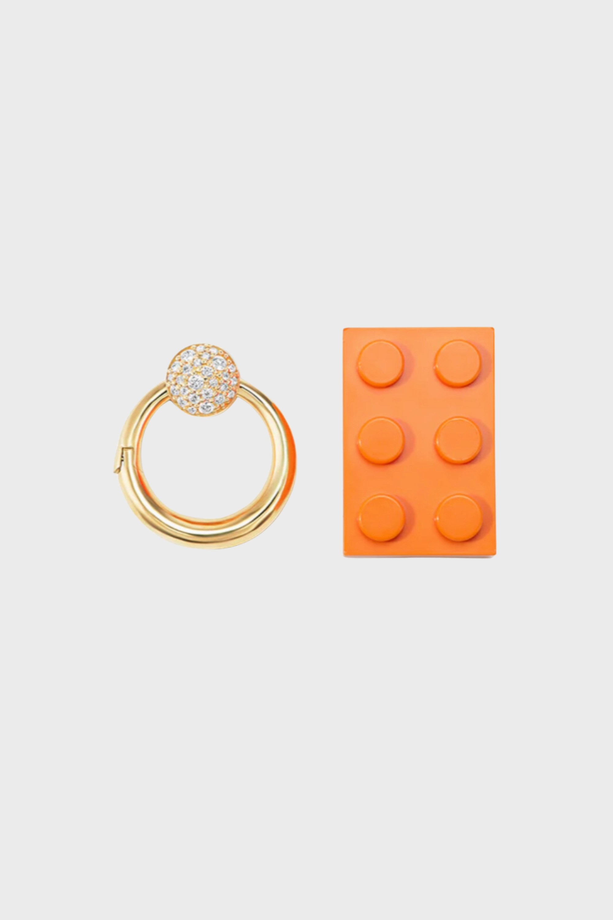 Stoned Baby Musgrave Lock, Yellow Gold