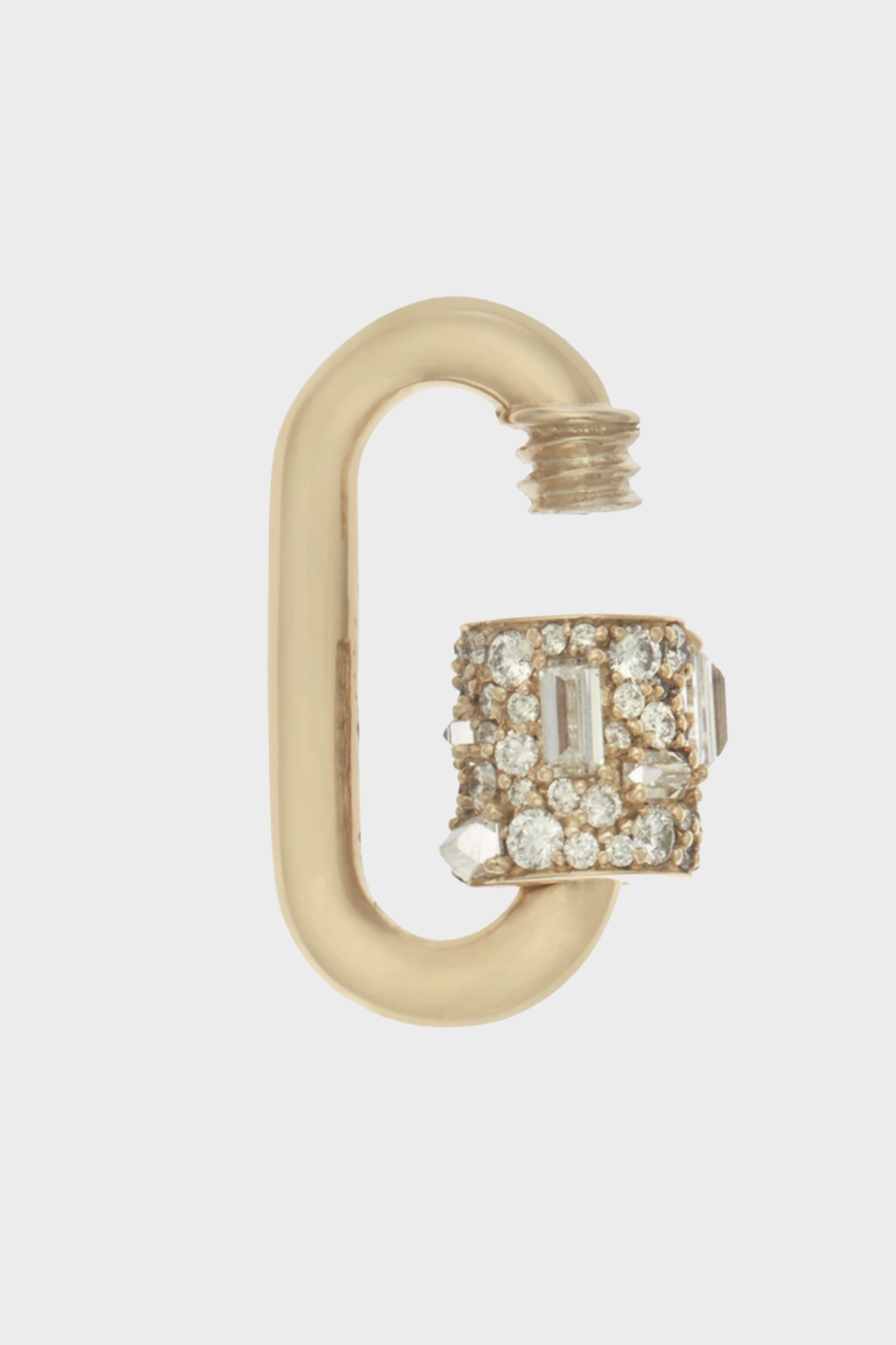 Stoned Chubby Medium Lock, Diamond