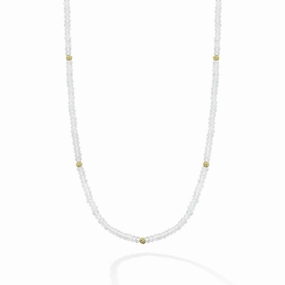 Studio 18K Gold Aquamarine Necklace