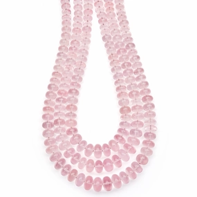 Studio 18K Rose Quartz Necklace