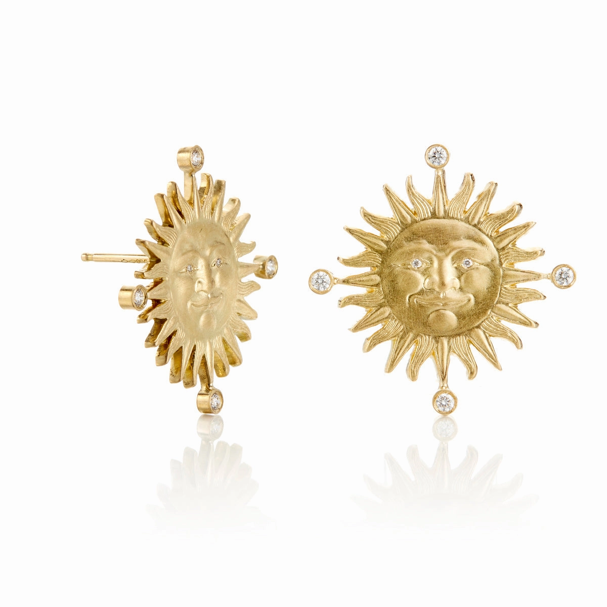 Sunface Earrings