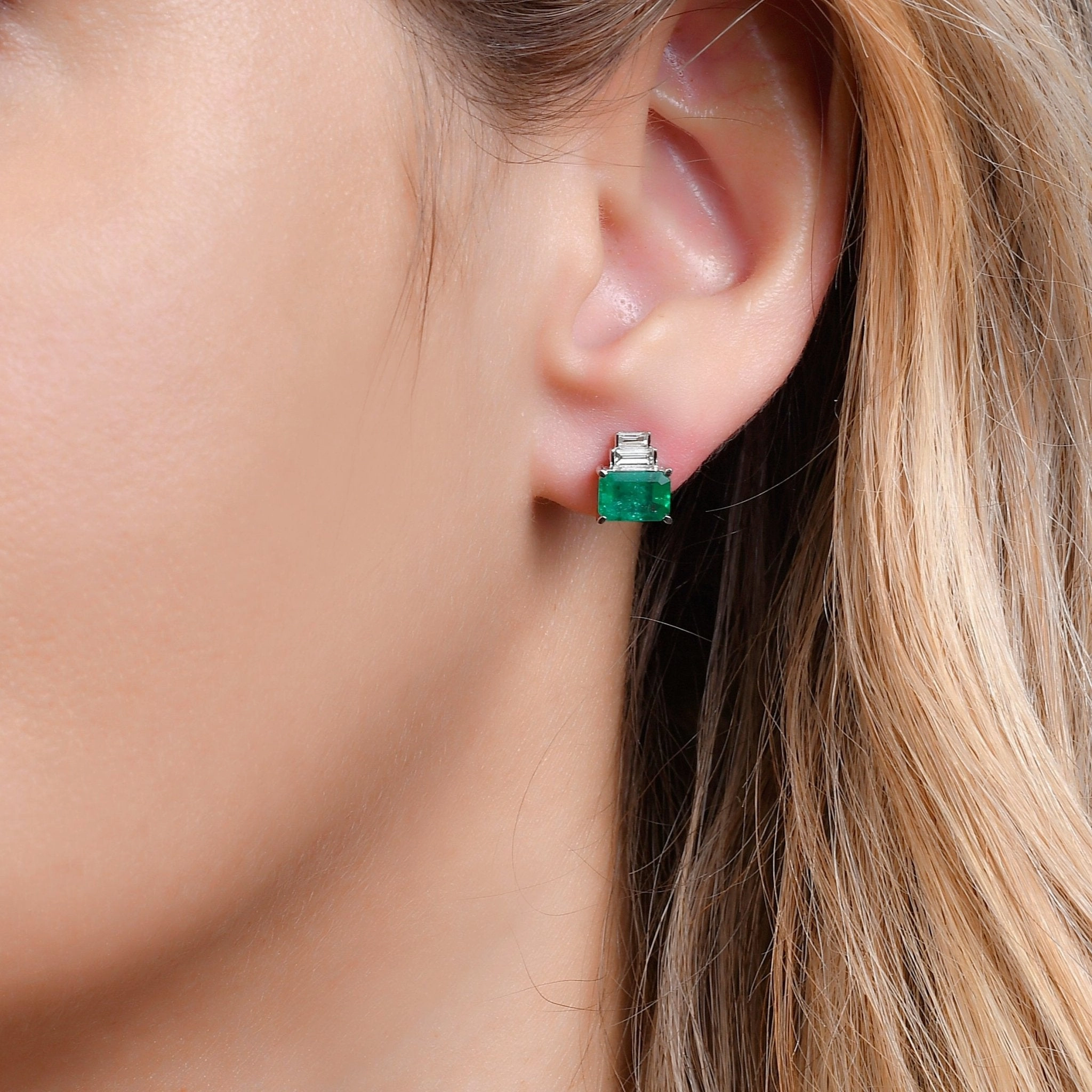 Talin Earrings - WG