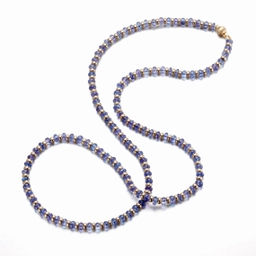 Tanzanite & Gold Necklace