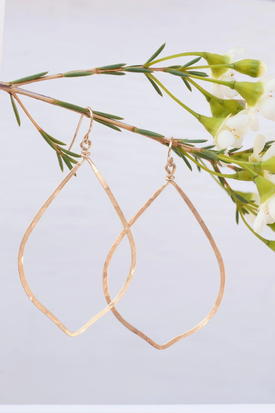 Tear Drop  Earrings ~ Gold Filled or Sterling Silver ~ ME131