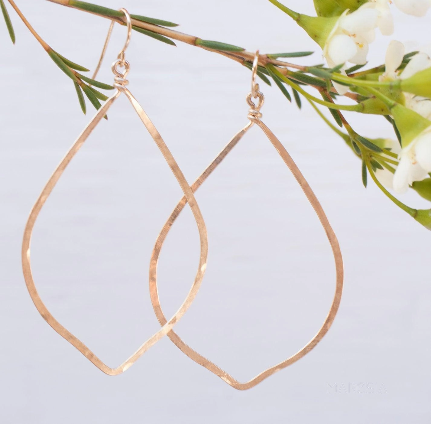 Tear Drop  Earrings ~ Gold Filled or Sterling Silver ~ ME131