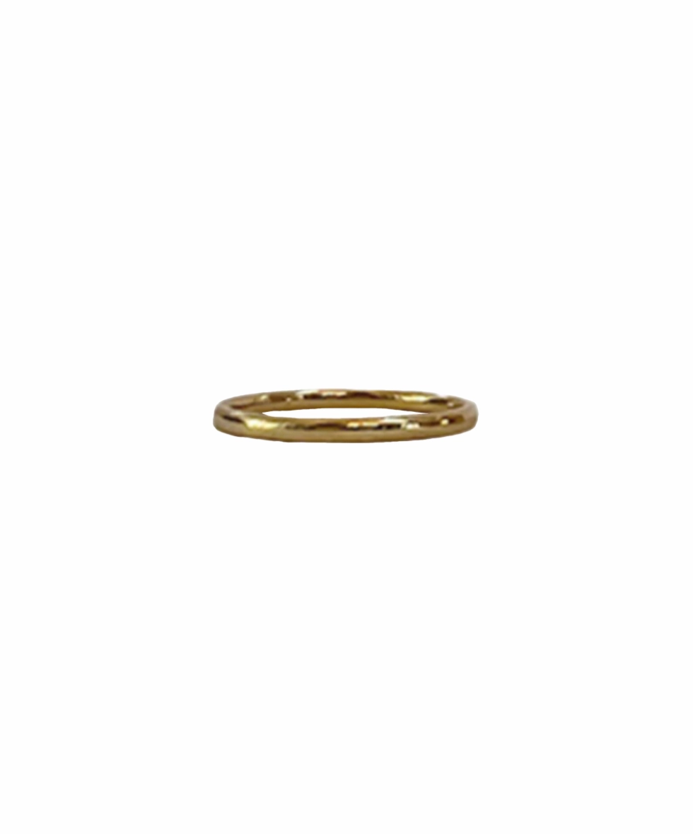 Thin Gold Band Stacking Ring