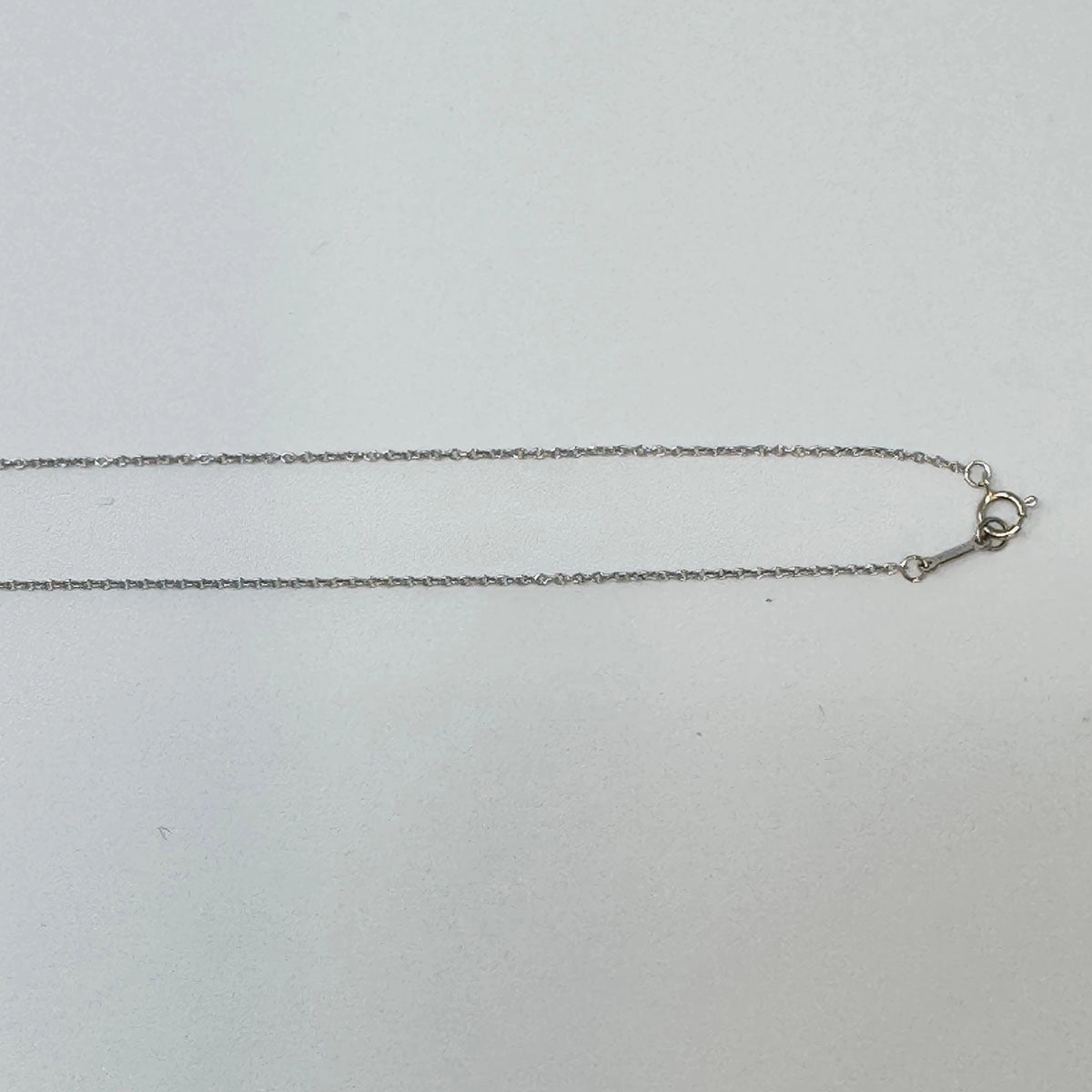 Tiffany & Co. 18K White Gold Diamond Infinity Loving Heart Pendant Necklace