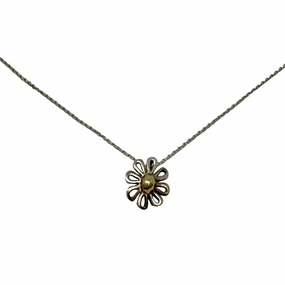 Tiffany & Co. Daisy Flower Pendant Necklace