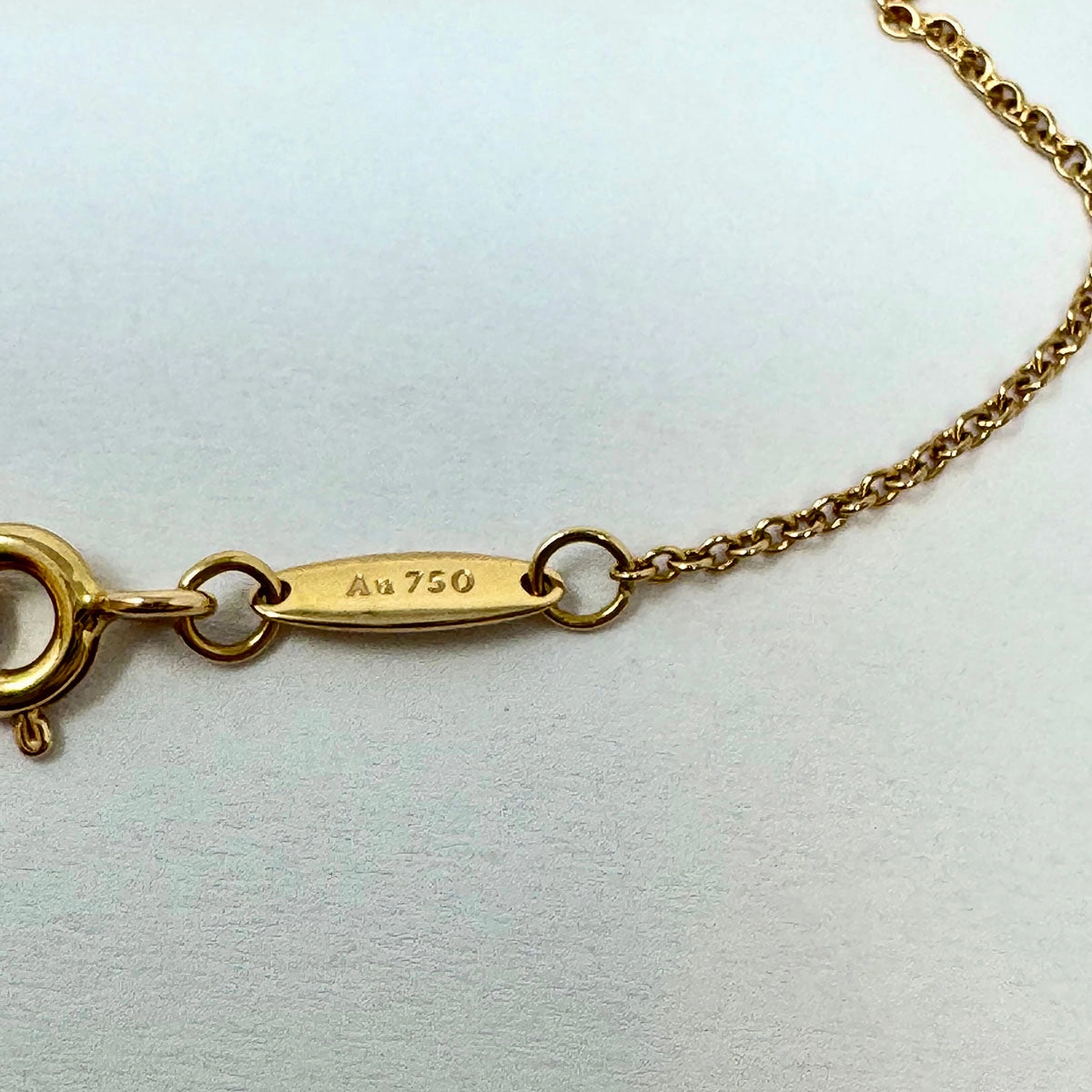 Tiffany & Co. Vintage 18K Rose Gold Diamond by the Yard Necklace