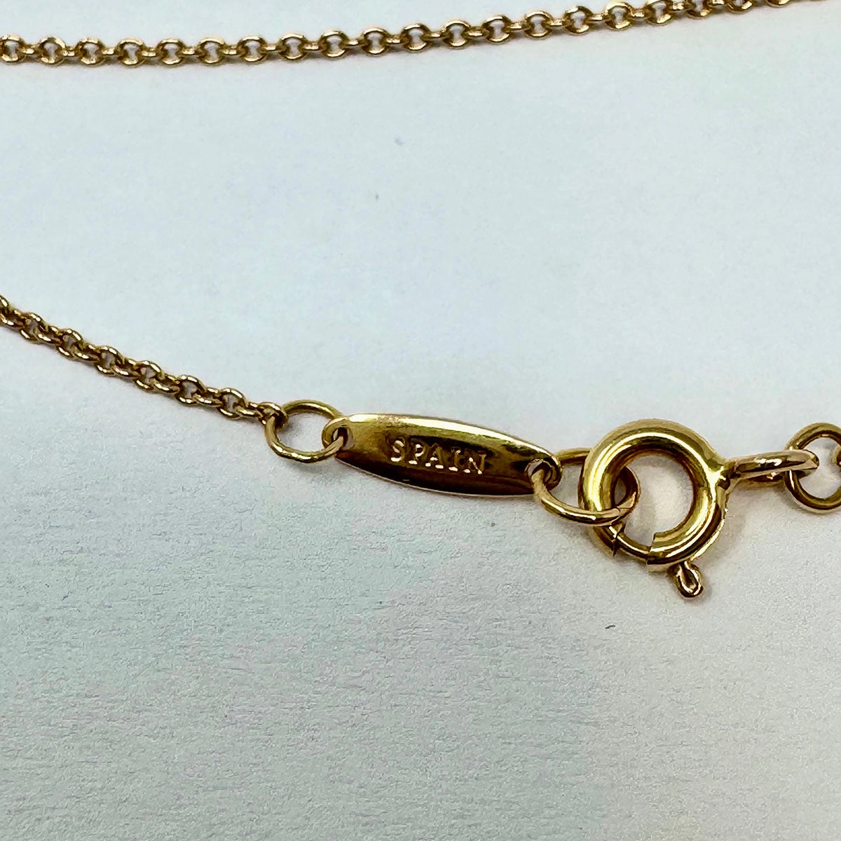 Tiffany & Co. Vintage 18K Rose Gold Diamond by the Yard Necklace