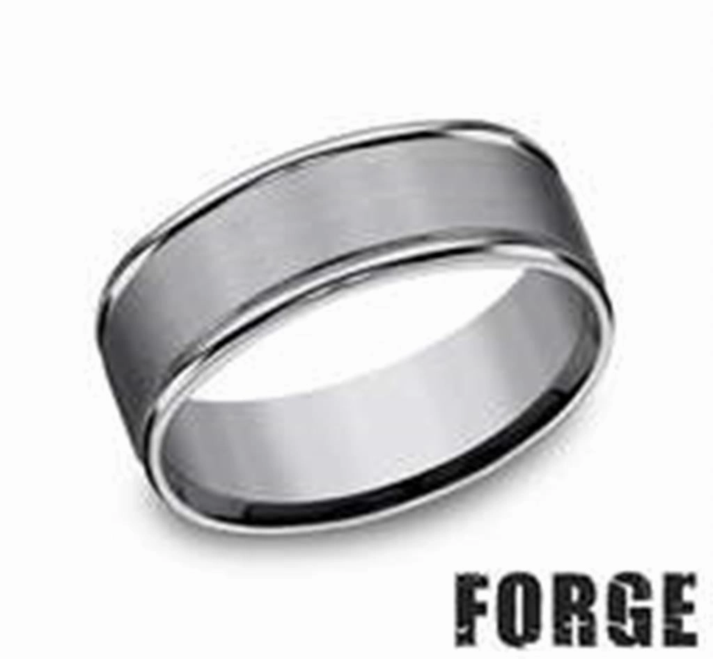 Tungsten 9mm Round Edge Wedding Band