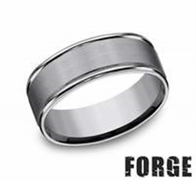 Tungsten 9mm Round Edge Wedding Band