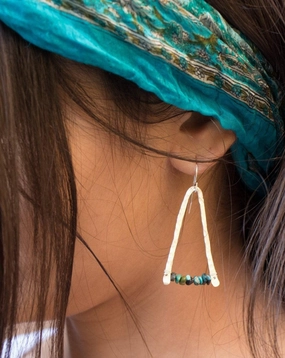 Turquoise Earrings ~ Sterling Silver 925 or Gold Filled ~ ME154