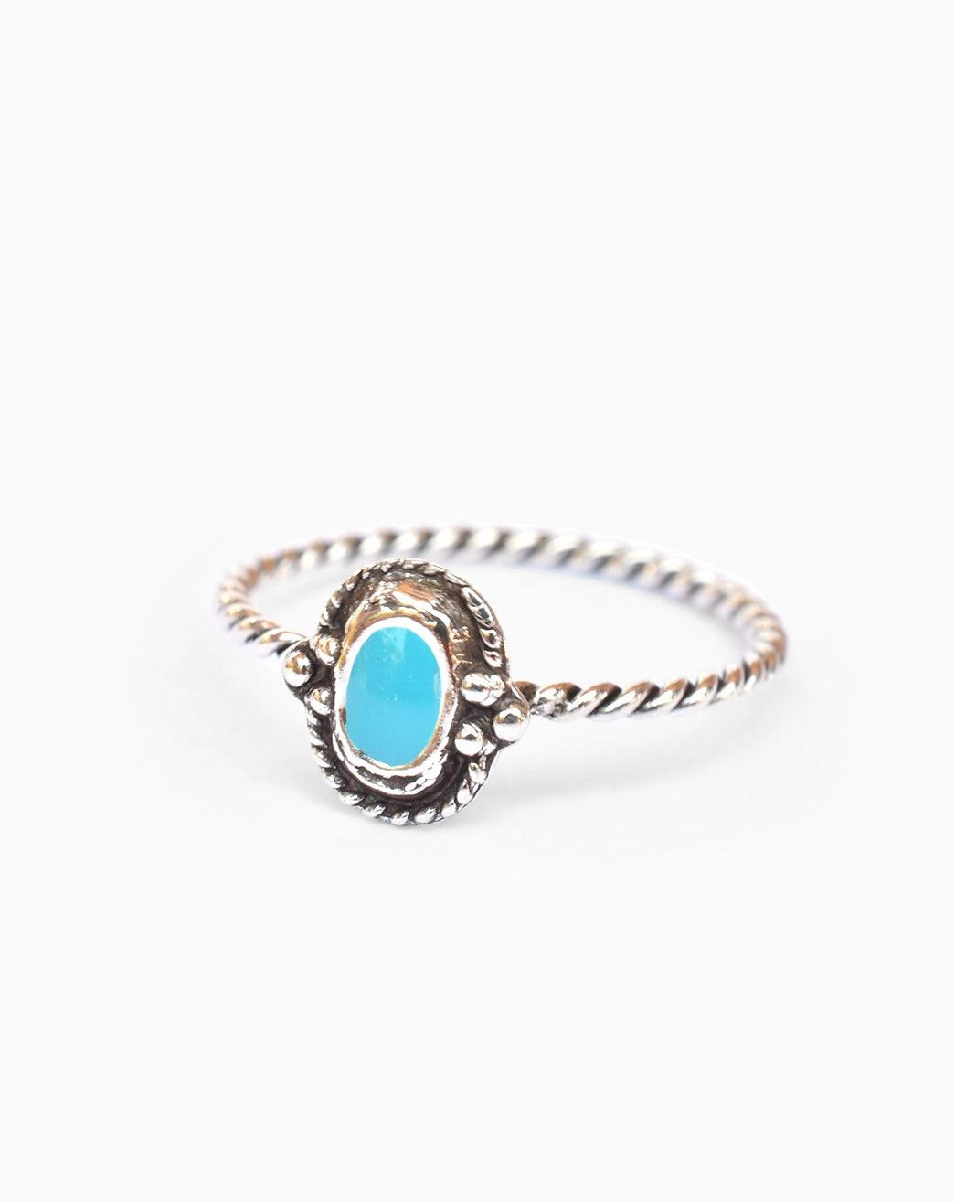 Turquoise Ring ~Sterling Silver 925~SMR024
