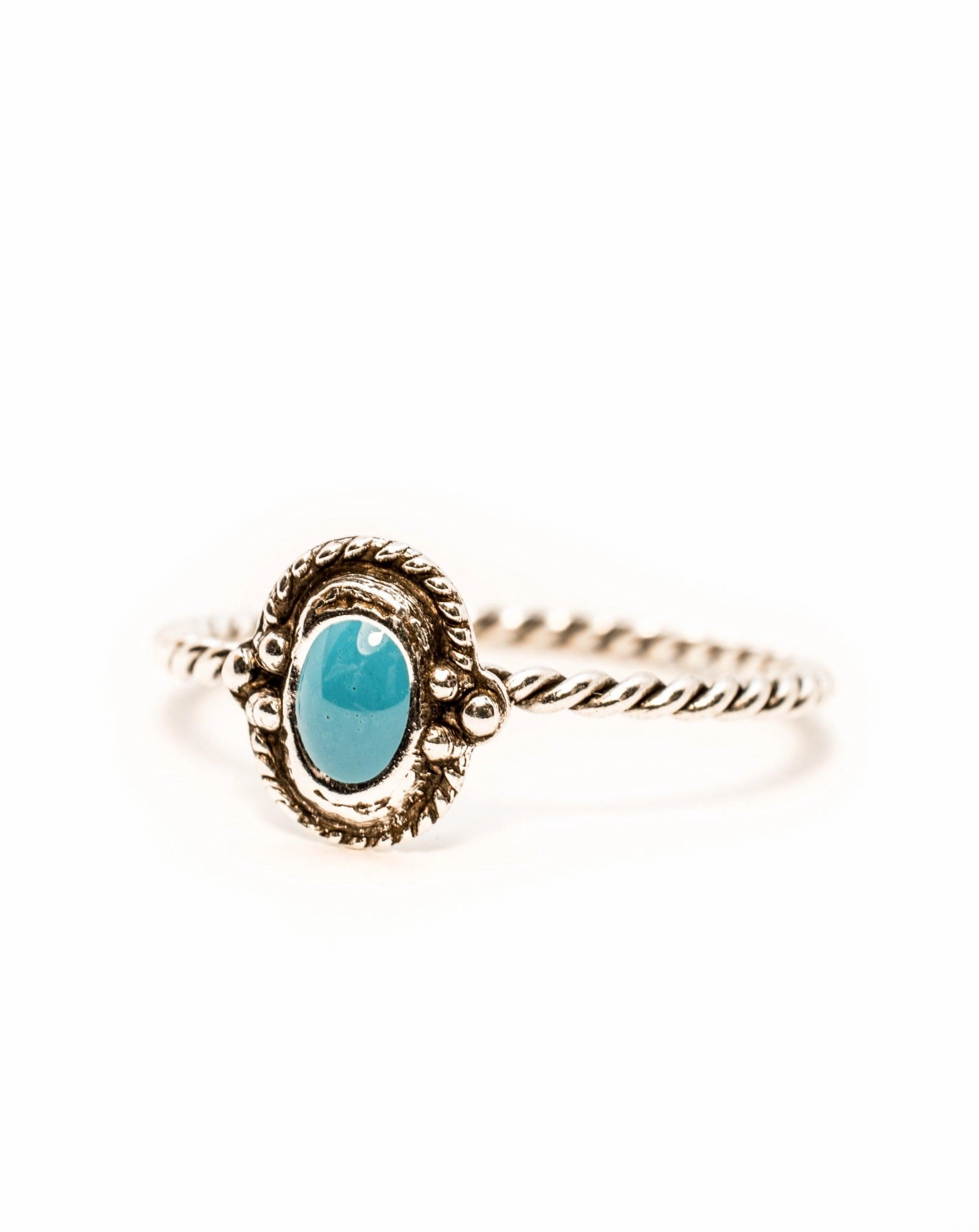 Turquoise Ring ~Sterling Silver 925~SMR024