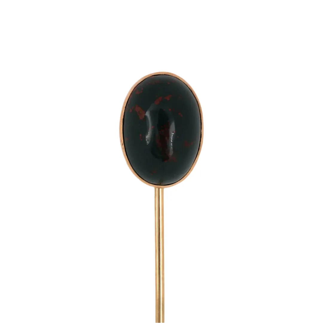 Victorian Bloodstone Stick Pin