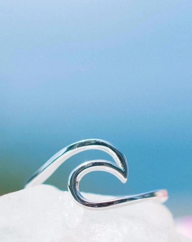 Wave Ring ~Sterling Silver 925~ SMR131
