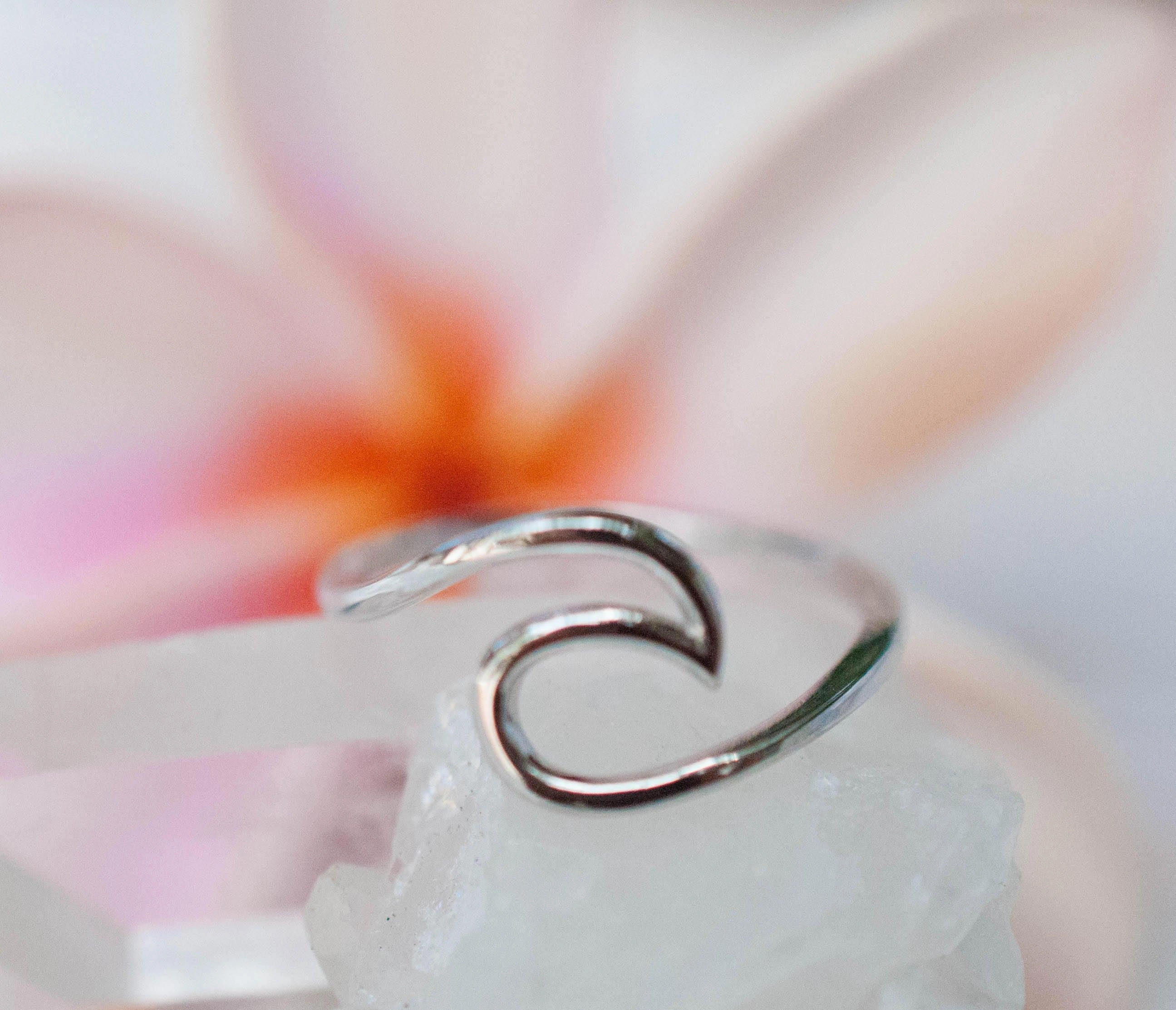 Wave Ring ~Sterling Silver 925~ SMR131