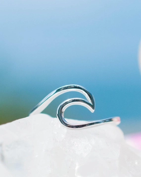 Wave Ring ~Sterling Silver 925~ SMR131
