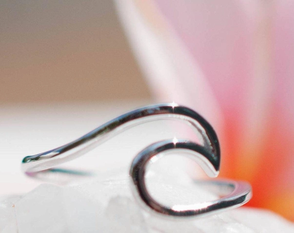 Wave Ring ~Sterling Silver 925~ SMR131