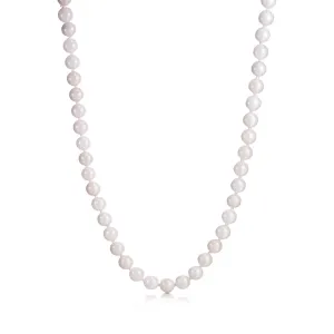 White Jade Rope Necklace