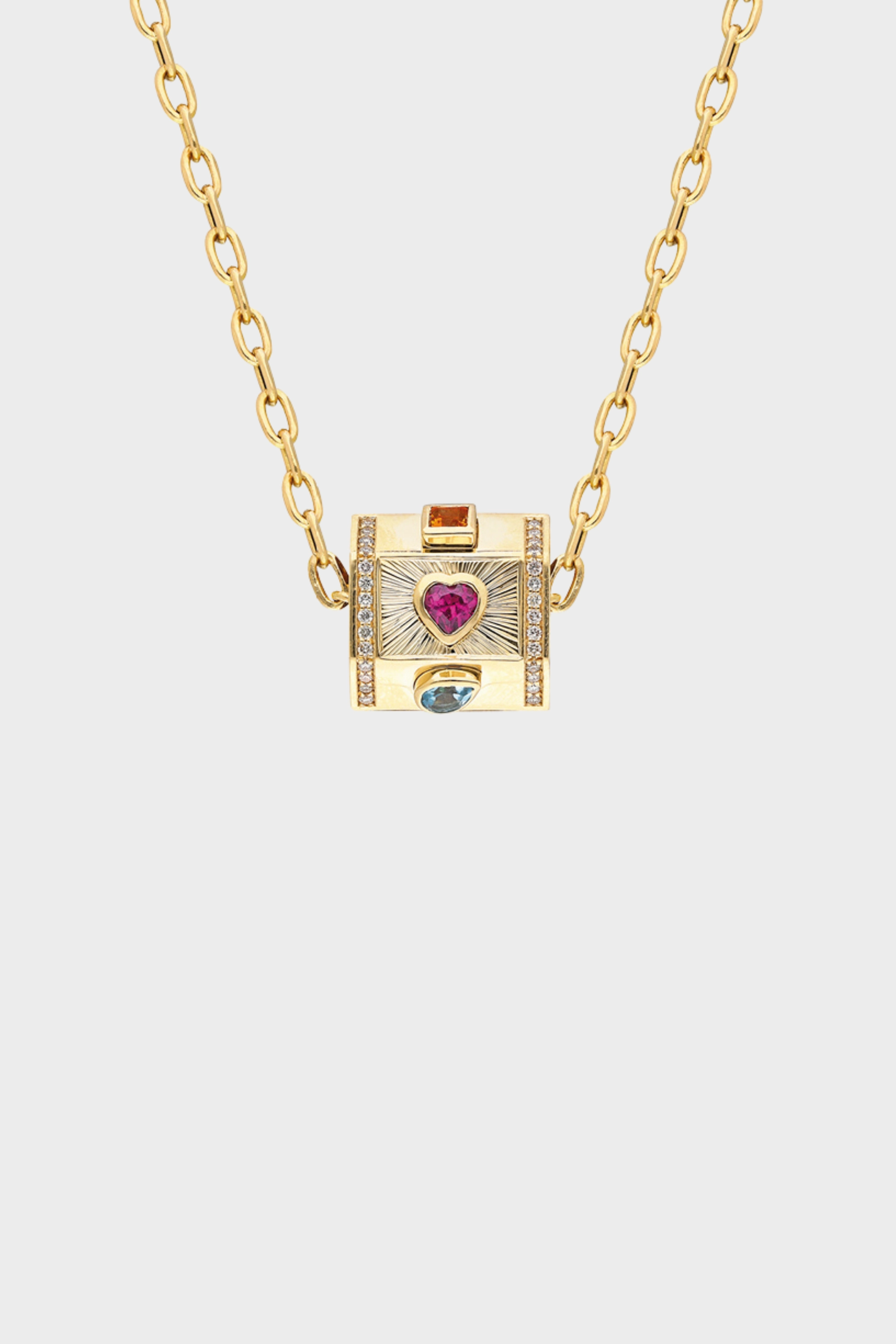 Yar Tesoro Nugget Charm Pendant, Multi