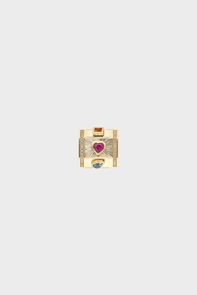 Yar Tesoro Nugget Charm Pendant, Multi