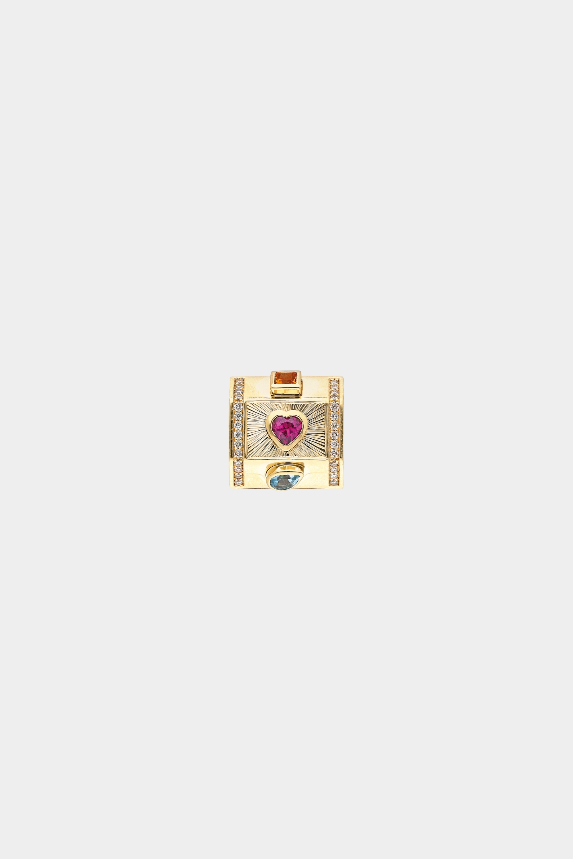 Yar Tesoro Nugget Charm Pendant, Multi