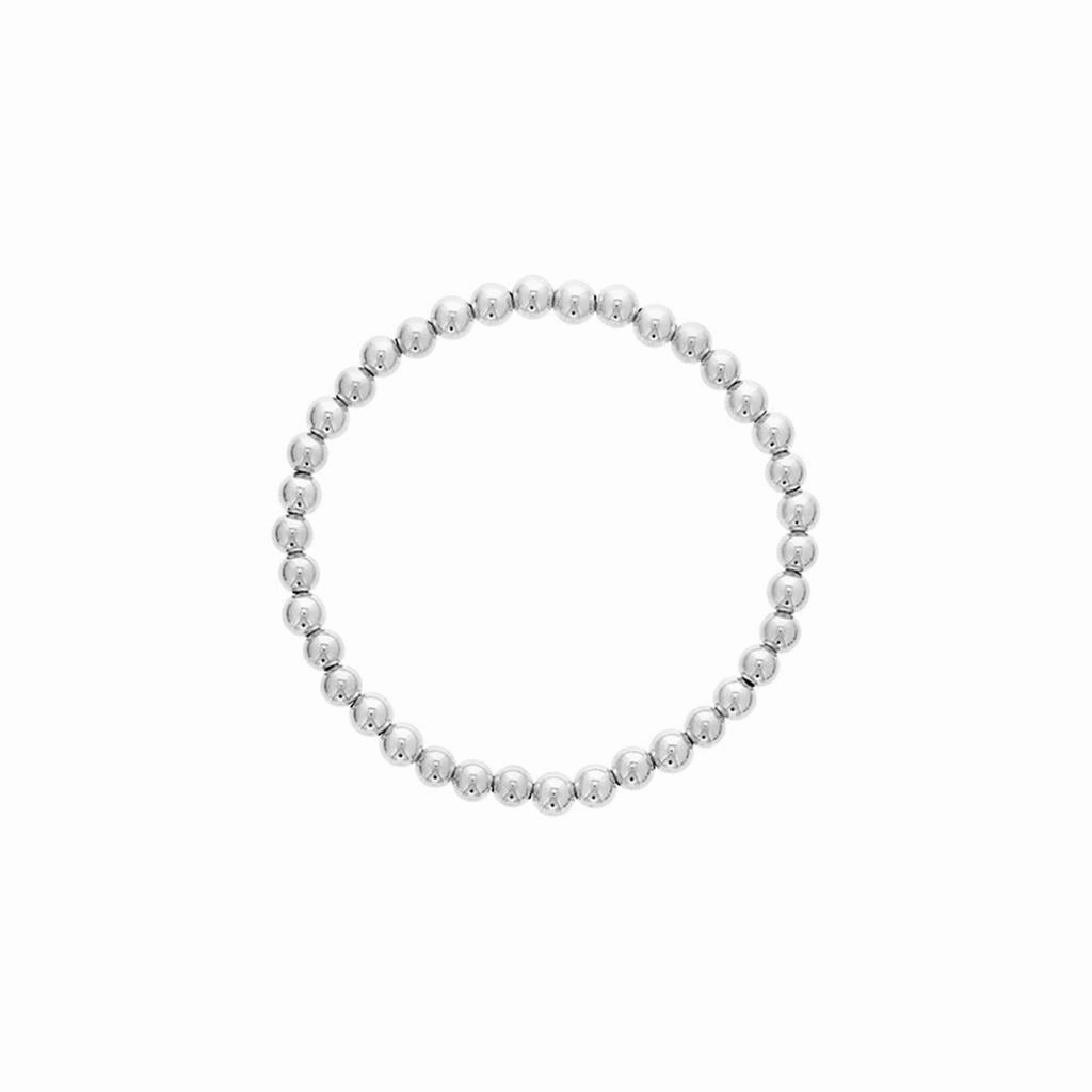 Yellow Gold Filled 5mm Beaded Bracelet