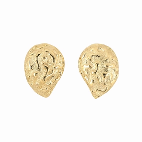Yvel Moonscape Teardrop Earrings